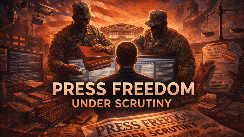 Press Freedom Under Scrutiny: Editorial Authority and Institutional Tension in the United States.